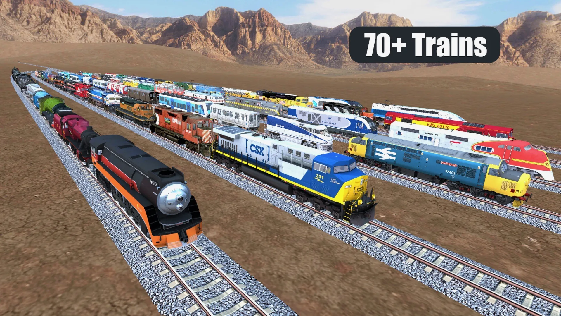 Train Sim keeps attracting new fans and bringing back existing ones to explore its 70+ train models.
